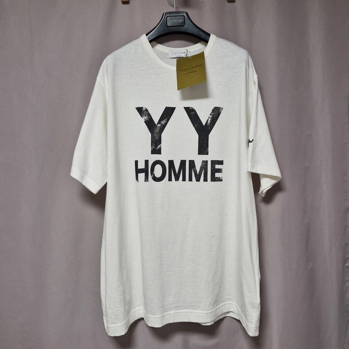 요지 야마모토 뿌르옴므 티셔츠 상품이미지1