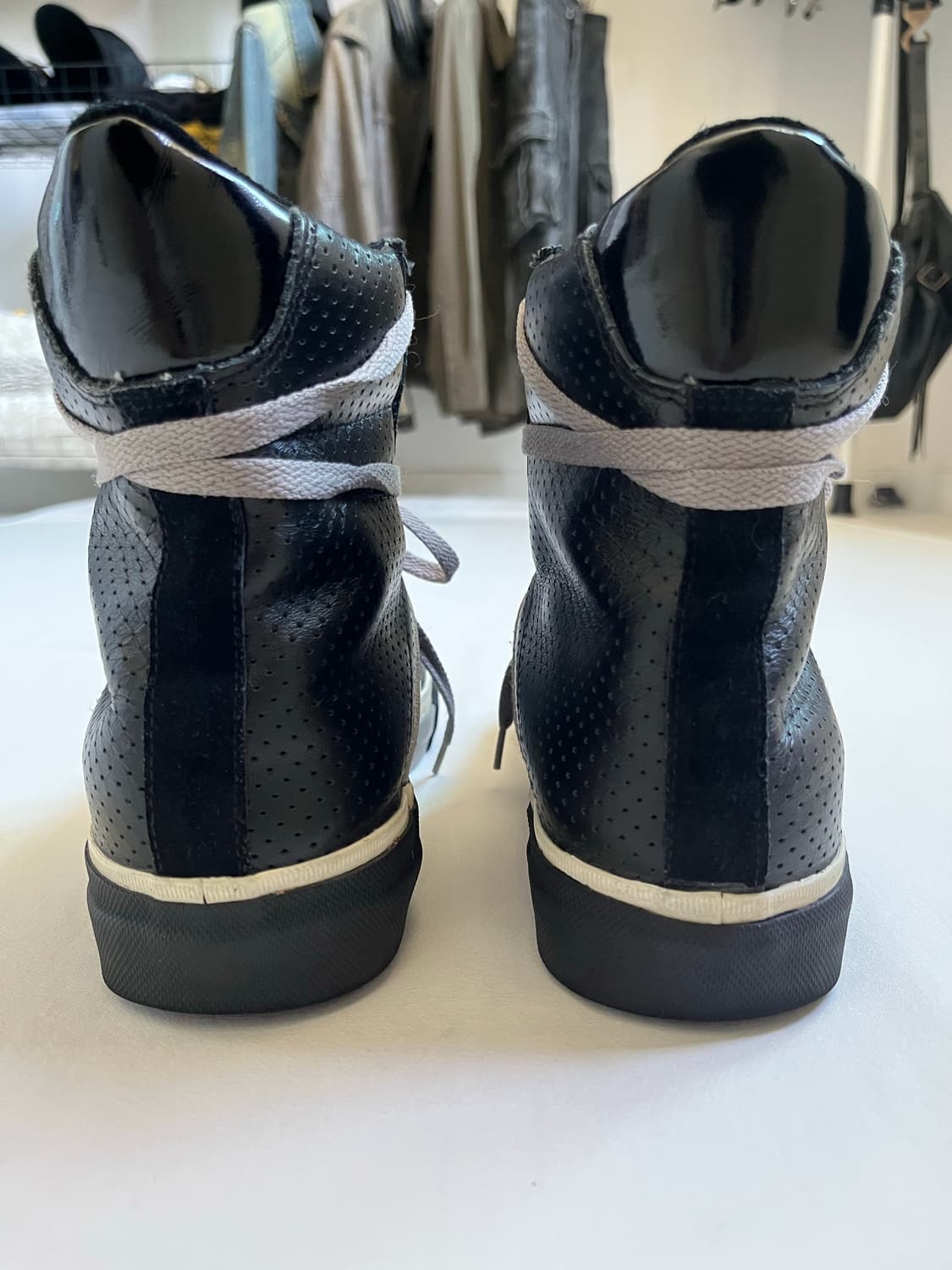 nil admirari leather high-cut sneakers 상품이미지6