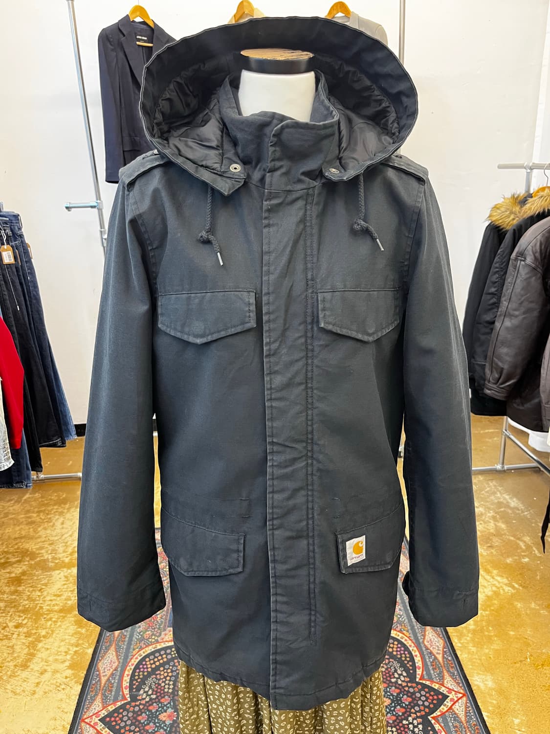 칼하트 Hickman 코트 블랙 상품이미지2