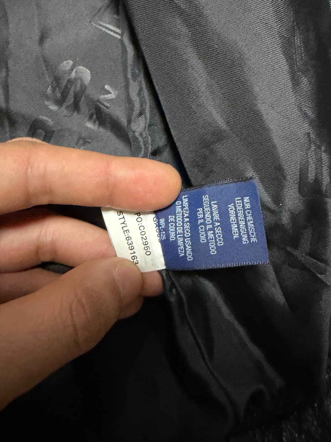 L) 챕스 랄프로렌 레더 카코트 올드갭카코트 상품이미지8