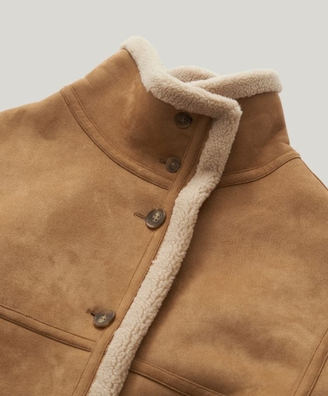 프리베일 시어링 리버시블 무스탕 자켓 상품이미지2