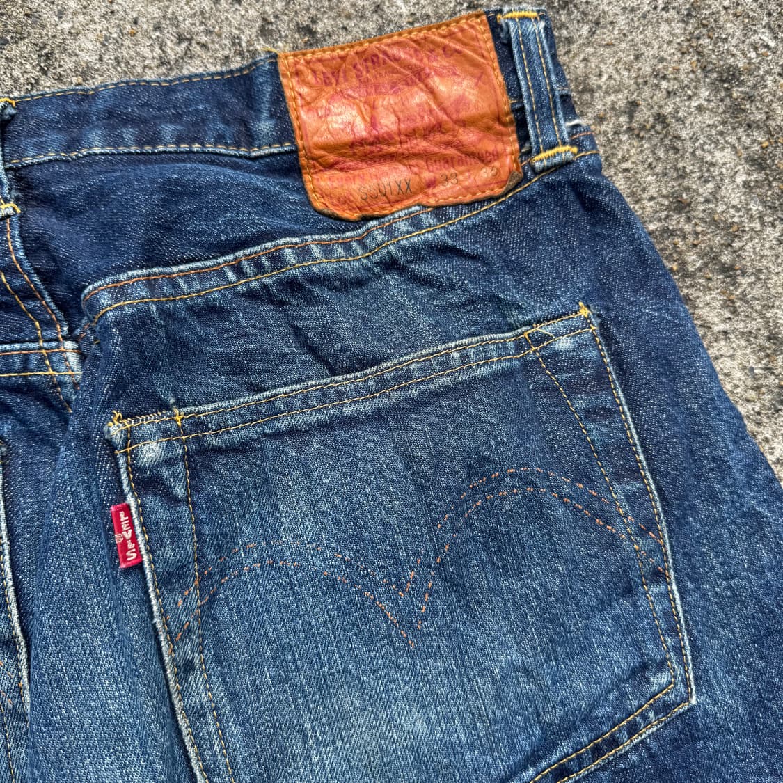 [32] 90s 리바이스 S501XX 셀비지 데님 팬츠 상품이미지8