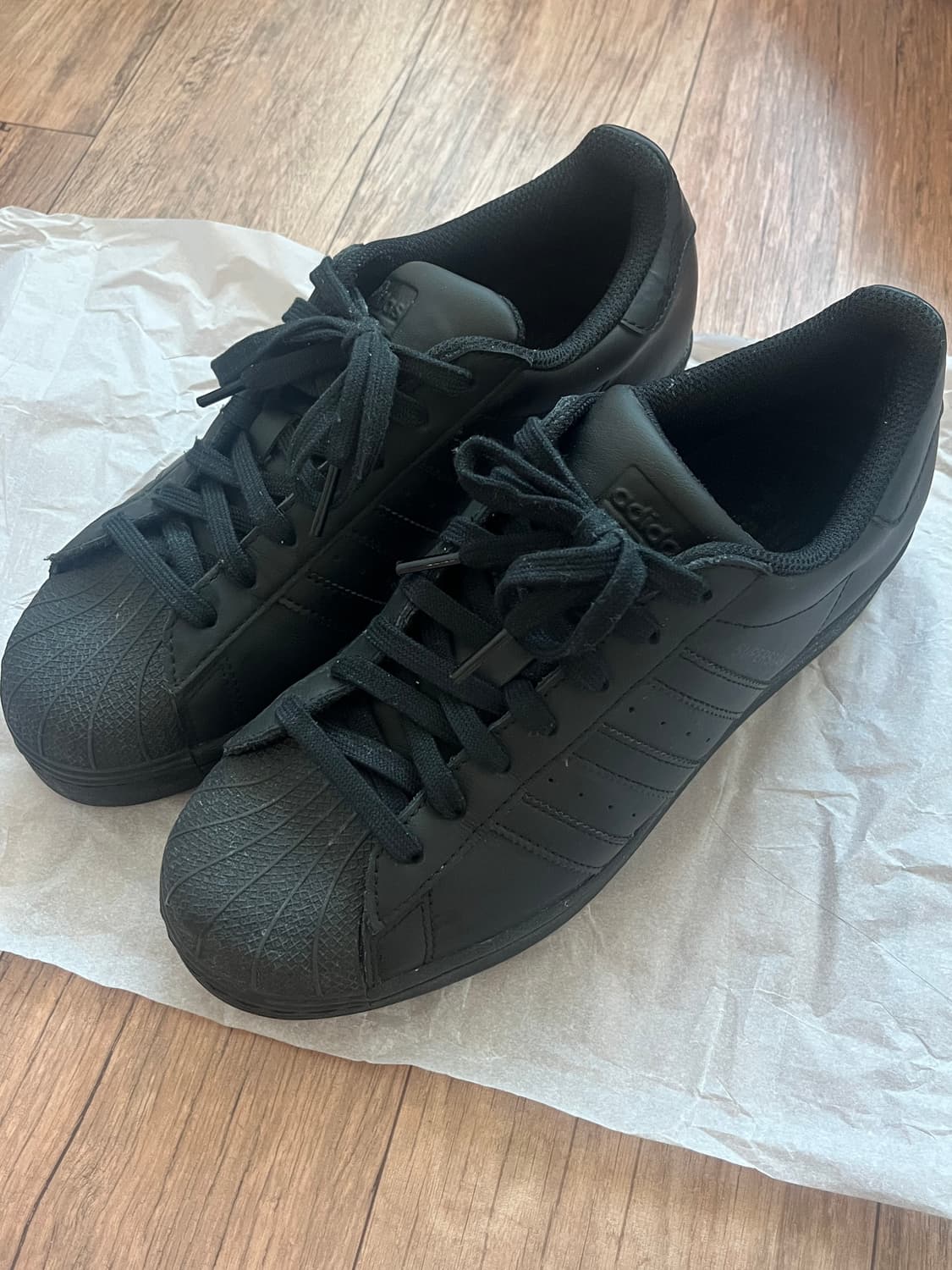 아디다스 슈퍼스타 트리플 블랙 상품이미지4