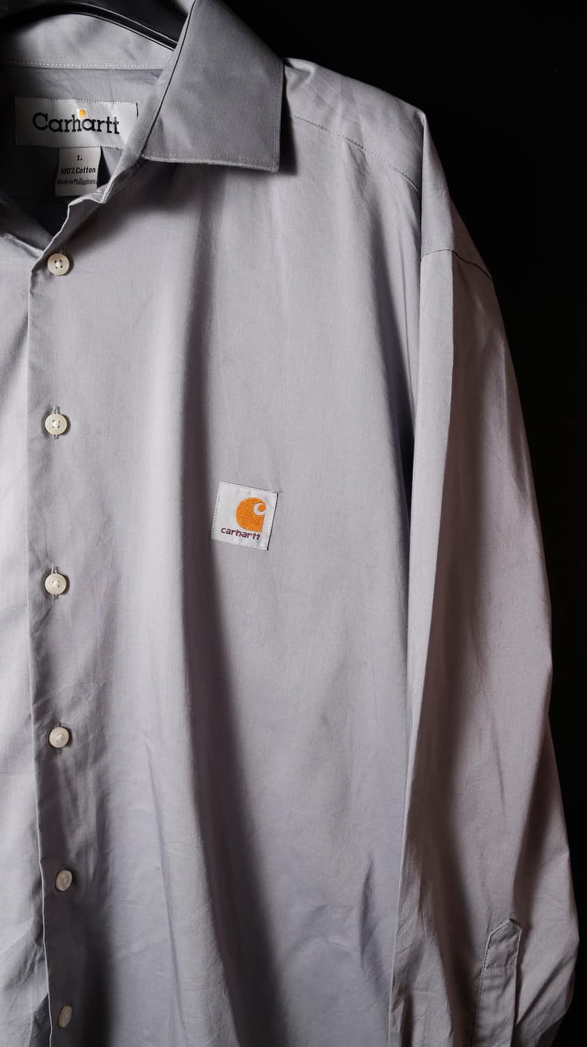 칼하트 회색 오버핏셔츠 상품이미지2