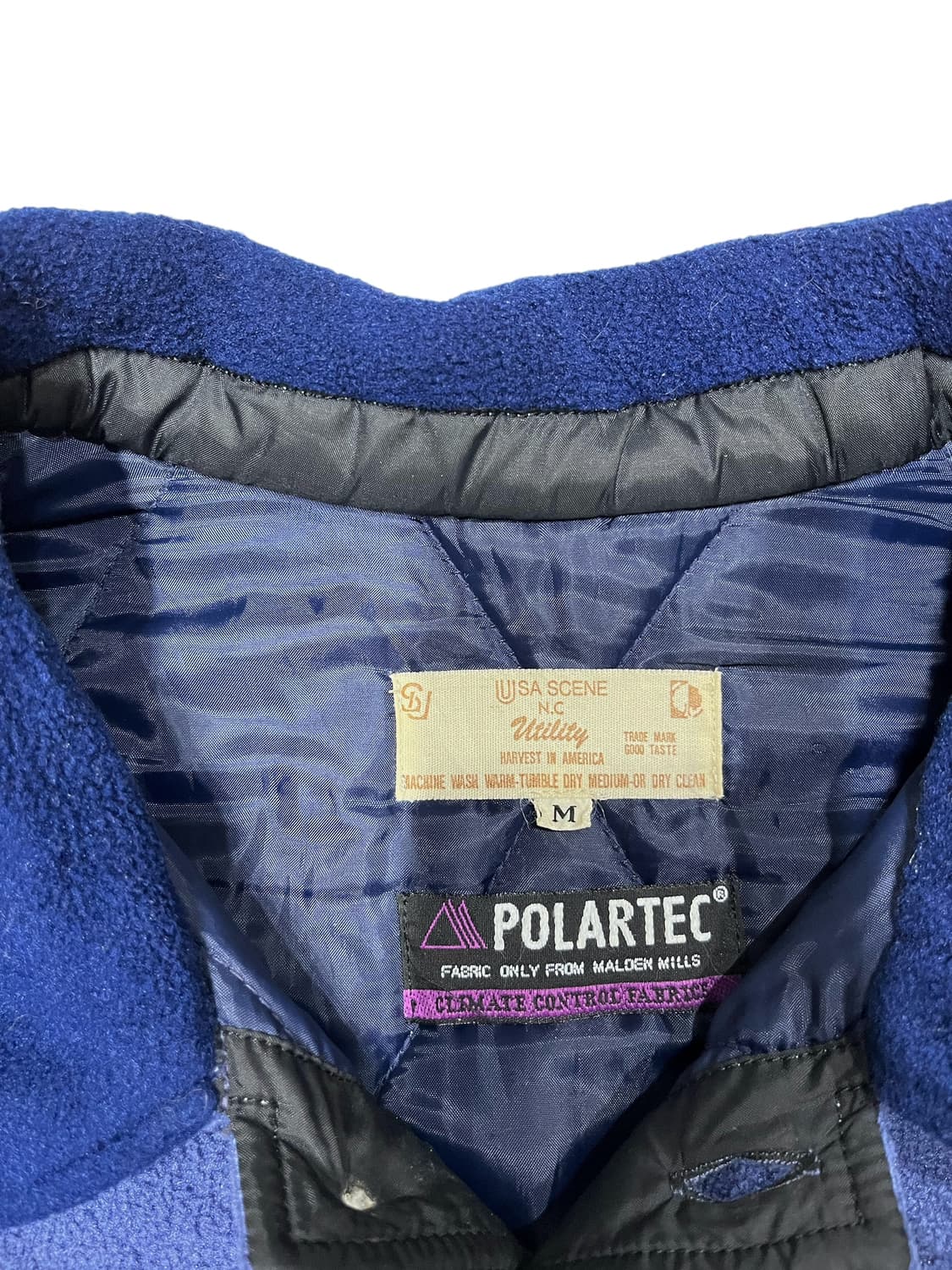 빈티지 폴라텍 퀼팅자켓 95~100 상품이미지3