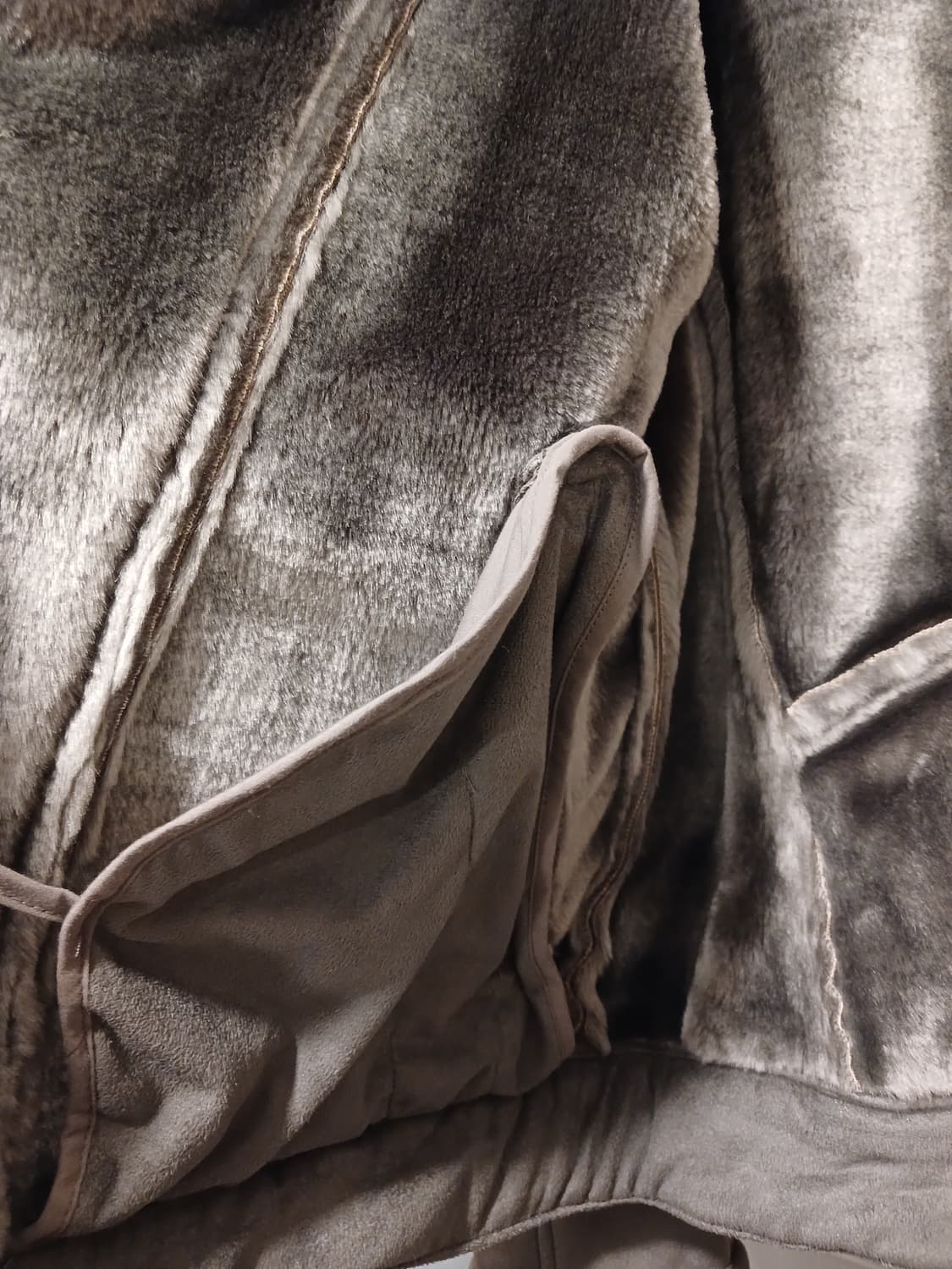 알마니 익스체인지 정품 여성 스웨이드 자켓 95 - 165 (S) 사이즈 상품이미지3