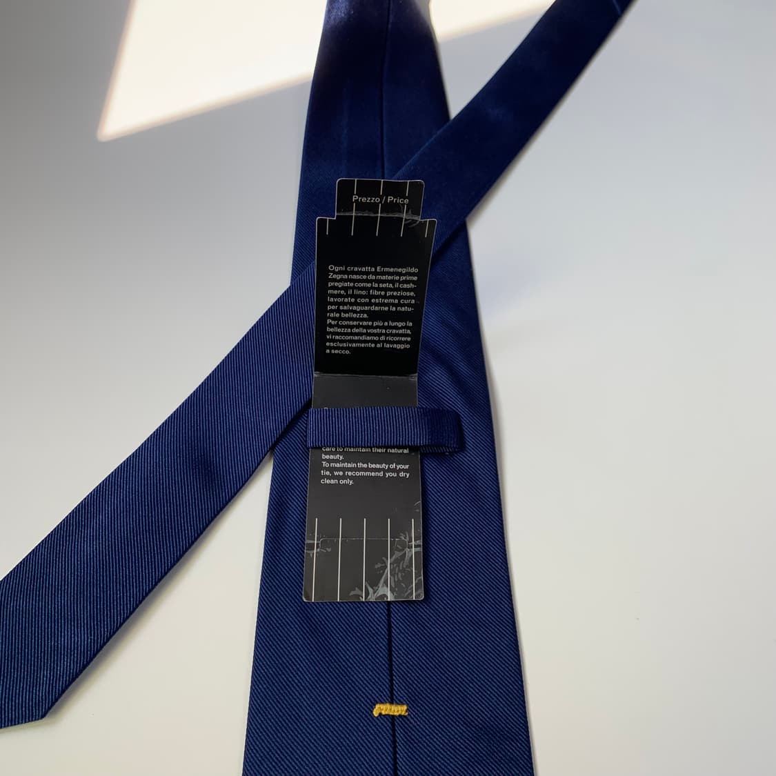 (미사용품) 에르메네질도 제냐 택 달린 미품 명품 이태리넥타이 100실크 상품이미지6