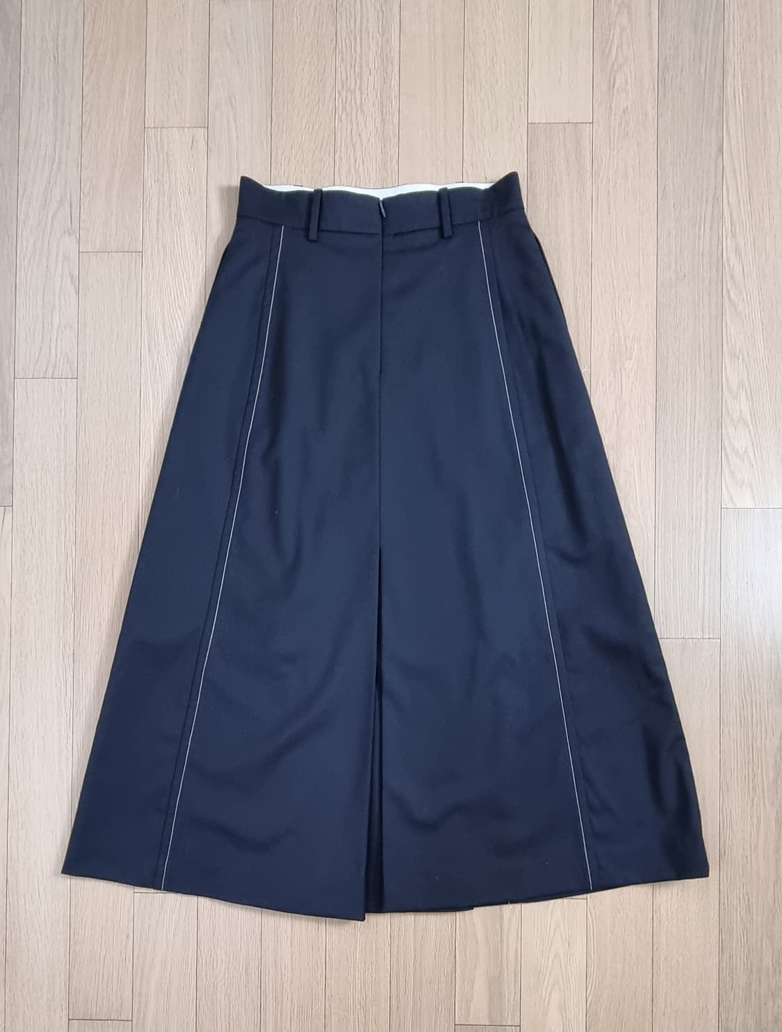 아바몰리 울 더블 크롭 롱치마 셋업 Free _ 여성,실측 확인 상품이미지8