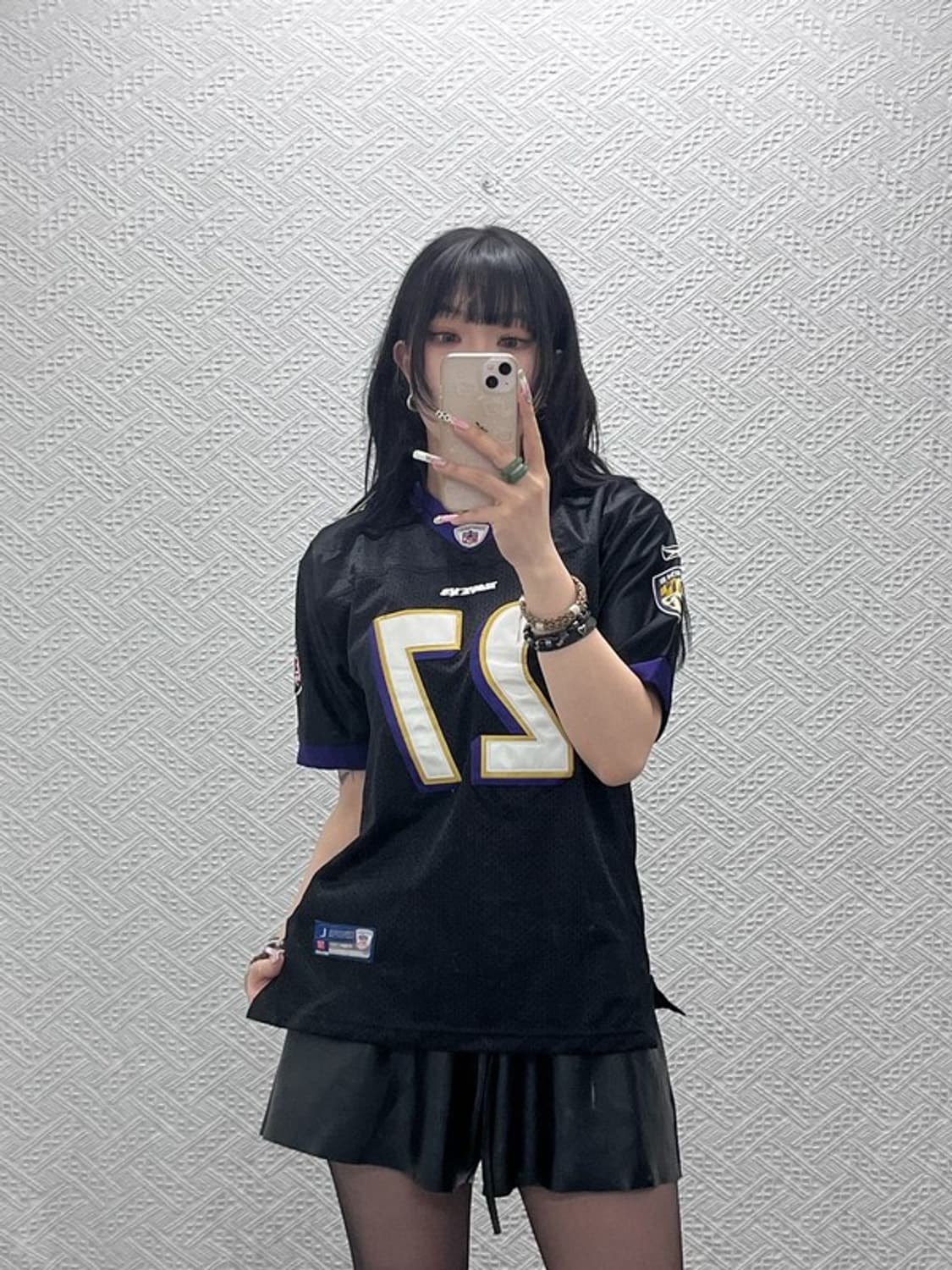 리복 NFL 볼티모어 레이븐스 풋볼 져지 반팔티 95 C11482 상품이미지2