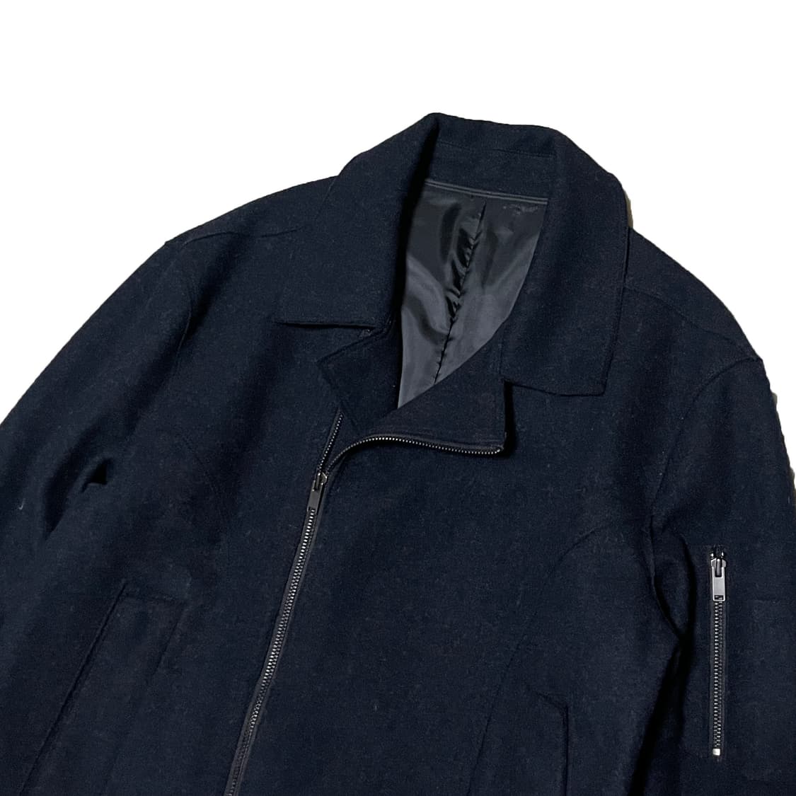 리버클래시 네이비 모 라이더 자켓 상품이미지3