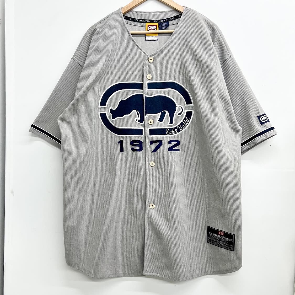 에코 90‘s 리노 엠브로이드 빅사이즈 베이스볼 져지 상품이미지3