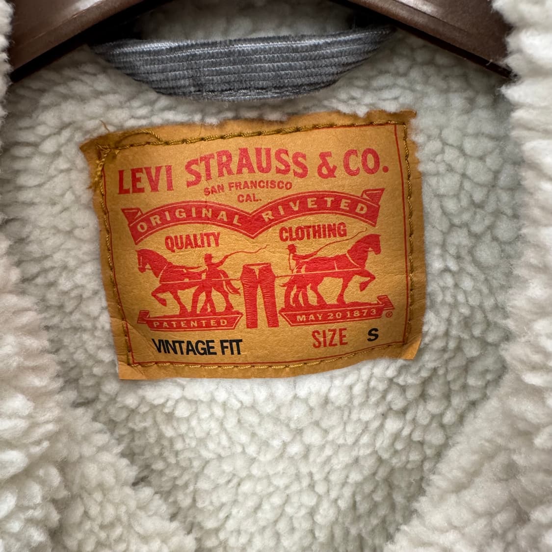 리바이스 타입 3 쉐르파 코듀로이 트러커 자켓 그레이 상품이미지6