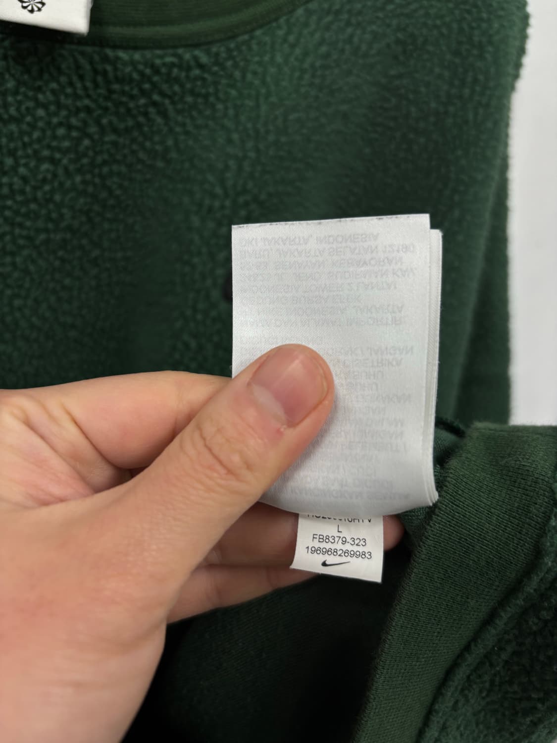 나이키 양털 스우시 맨투맨 상품이미지7