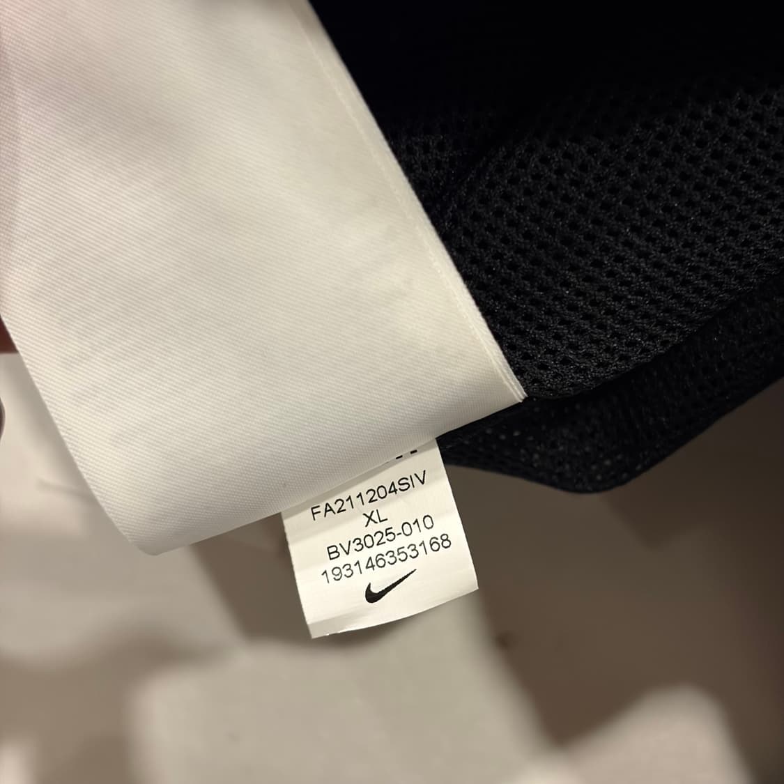 [XL] 나이키 블랙 나일론 바람막이 조거 팬츠 C470 상품이미지6
