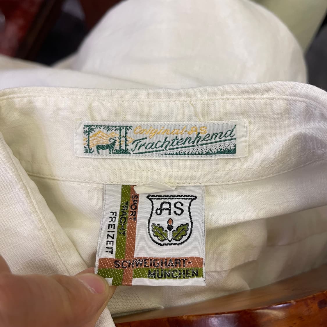 90's 트라흐텐 셔츠(Trachtenhemd) 상품이미지3