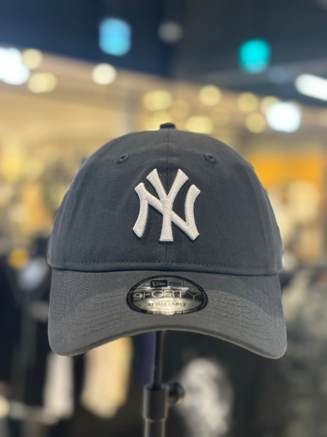 (구매) 뉴에라 언스트럭쳐 빈티지 헤링본 볼캡 (차콜) (14 상품이미지1