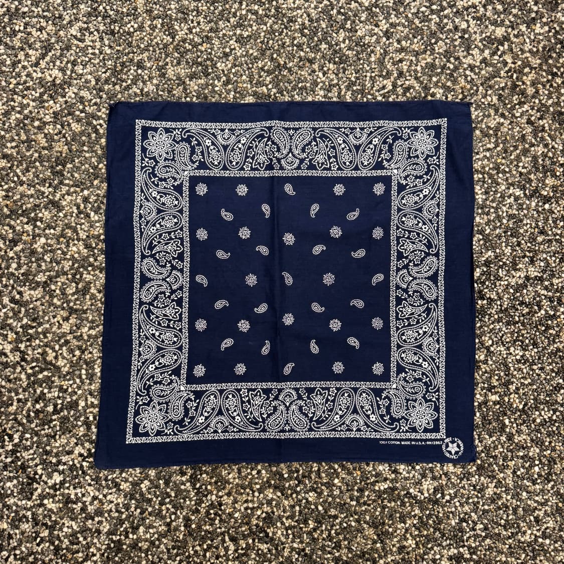 빈티지 페이즐리 반다나 made in USA (51x50cm)   상품이미지2