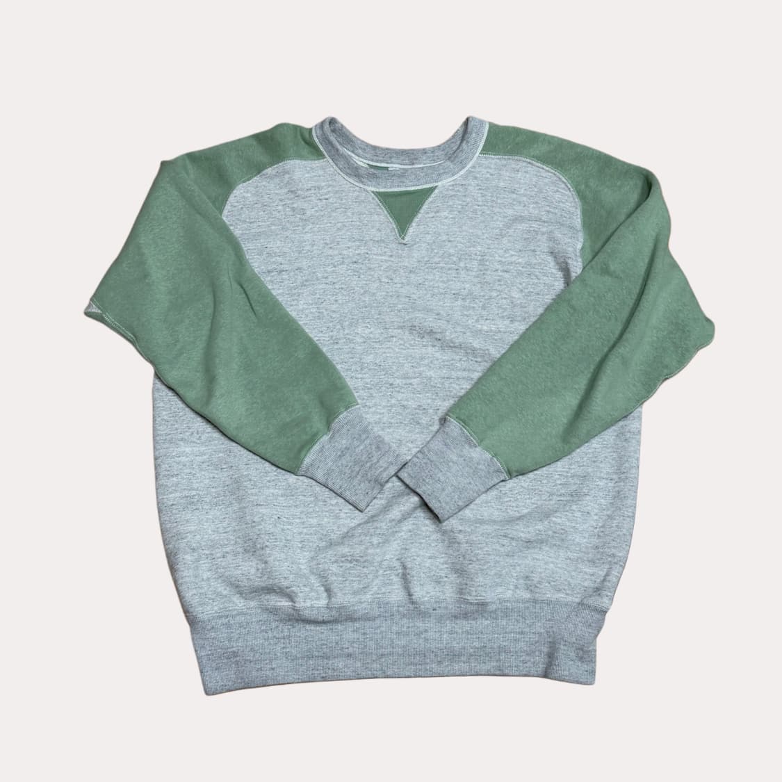 LOT JG-CS20 FREEDOM SWEATS L.GREEN XXL 상품이미지1