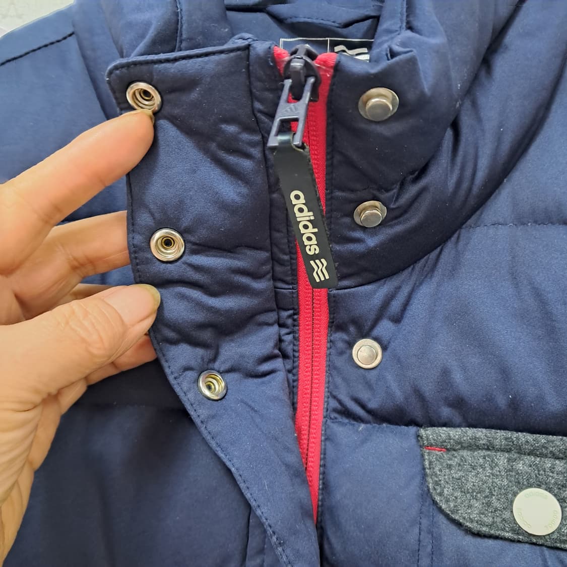 아디다스 클라이마스톰 여성 패딩 조끼 S 상품이미지4