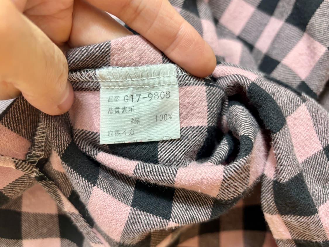 맥그리거 플란넬 체크 셔츠 일본산 상품이미지4