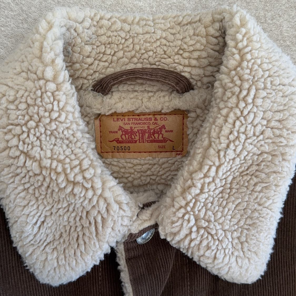 리바이스 코듀로이 셰르파 트러커 상품이미지3