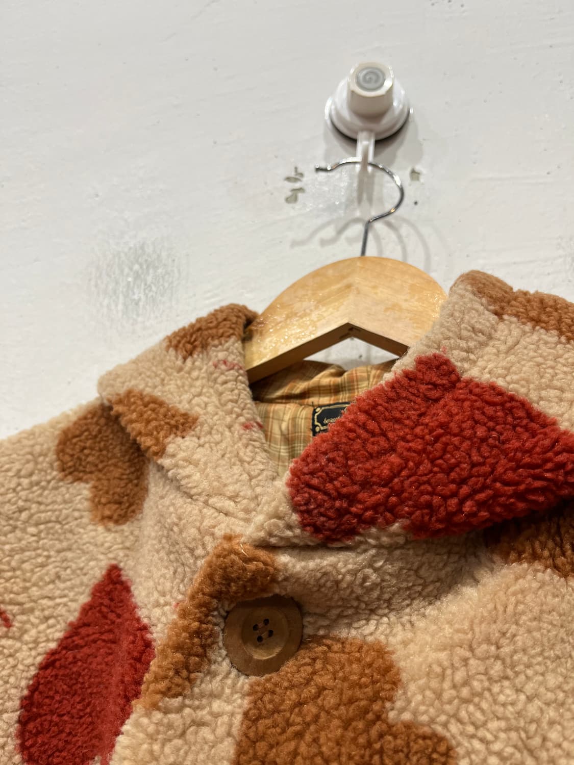 soleil JPN 하트 플리스 후드 베스트 상품이미지4