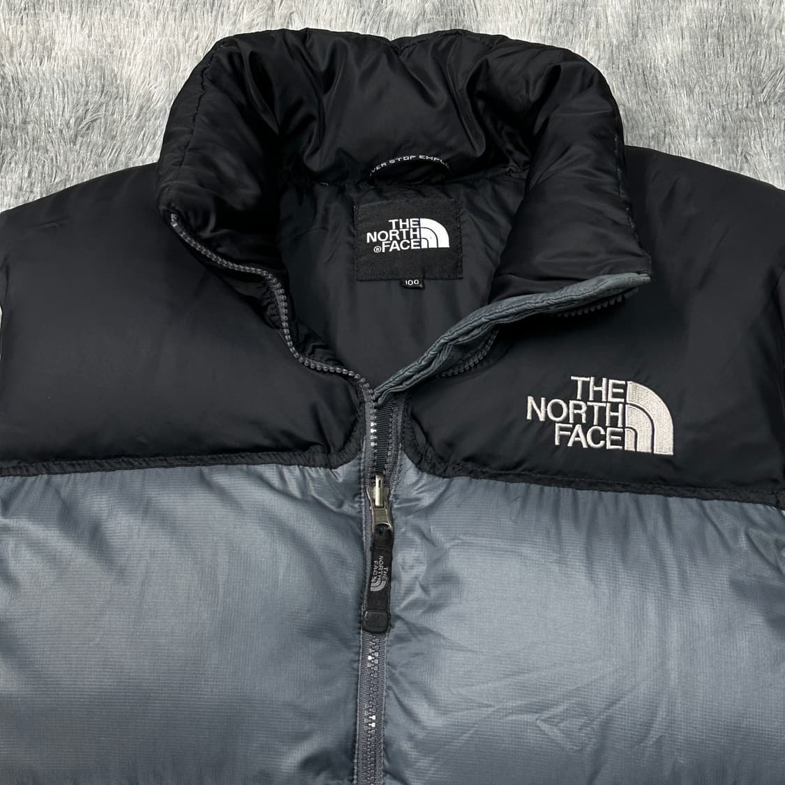 노스페이스 700 눕시 그레이 패딩조끼 L 상품이미지2