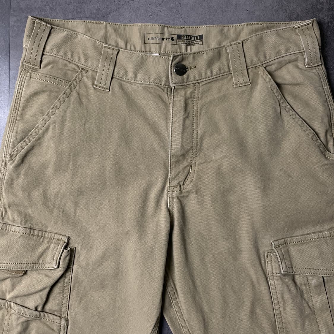 CARHARTT 칼하트 빈티지 베이지 카고 워크 팬츠 A00848 상품이미지2