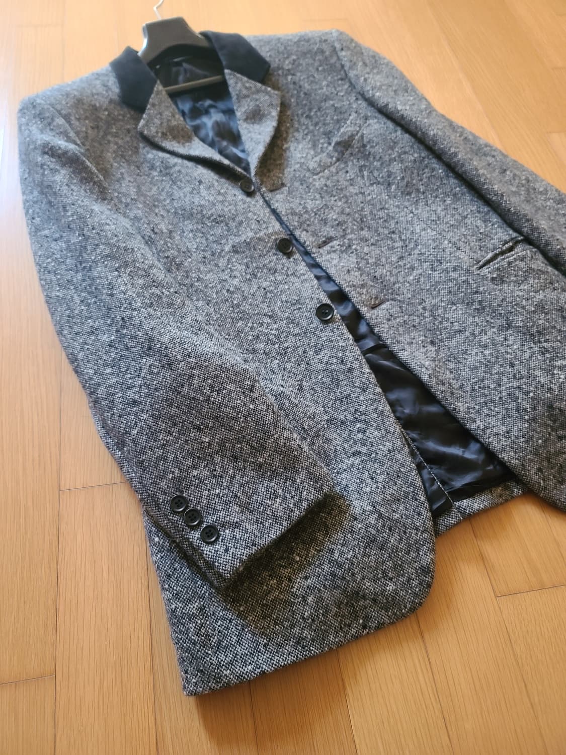 AAR Yohji yamamoto 요지 야마모토 트위드 울 자켓 상품이미지2