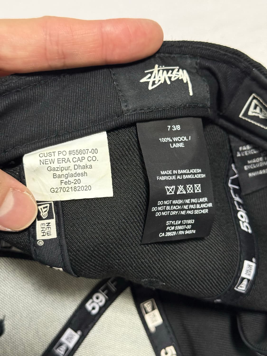 스투시 뉴에라 스냅백 7 3/8 상품이미지3