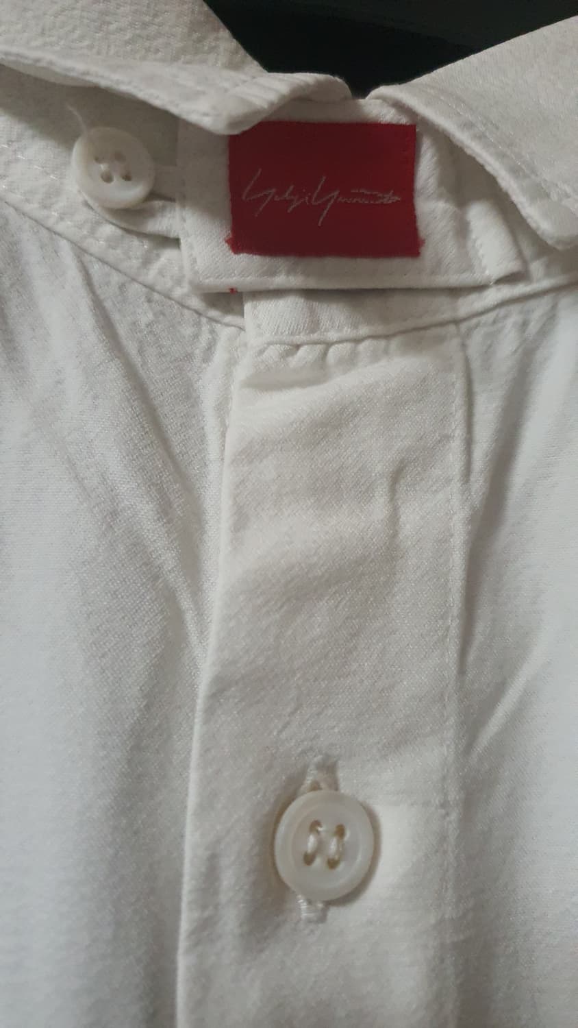 (3)00ss 요지야마모토 뿌르옴므 레드라벨 셔츠 상품이미지5