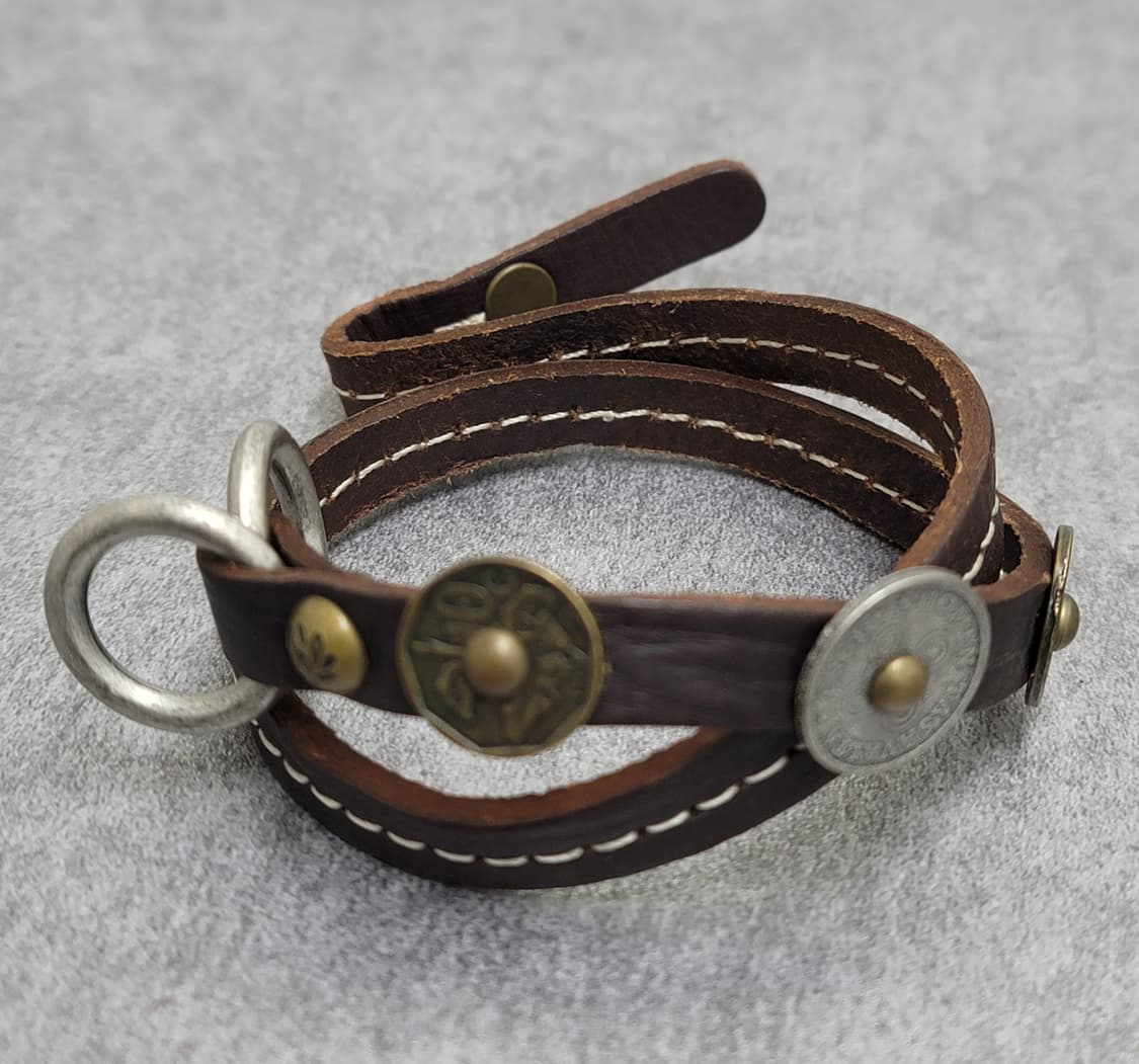 vintage leather bracelet 상품이미지4