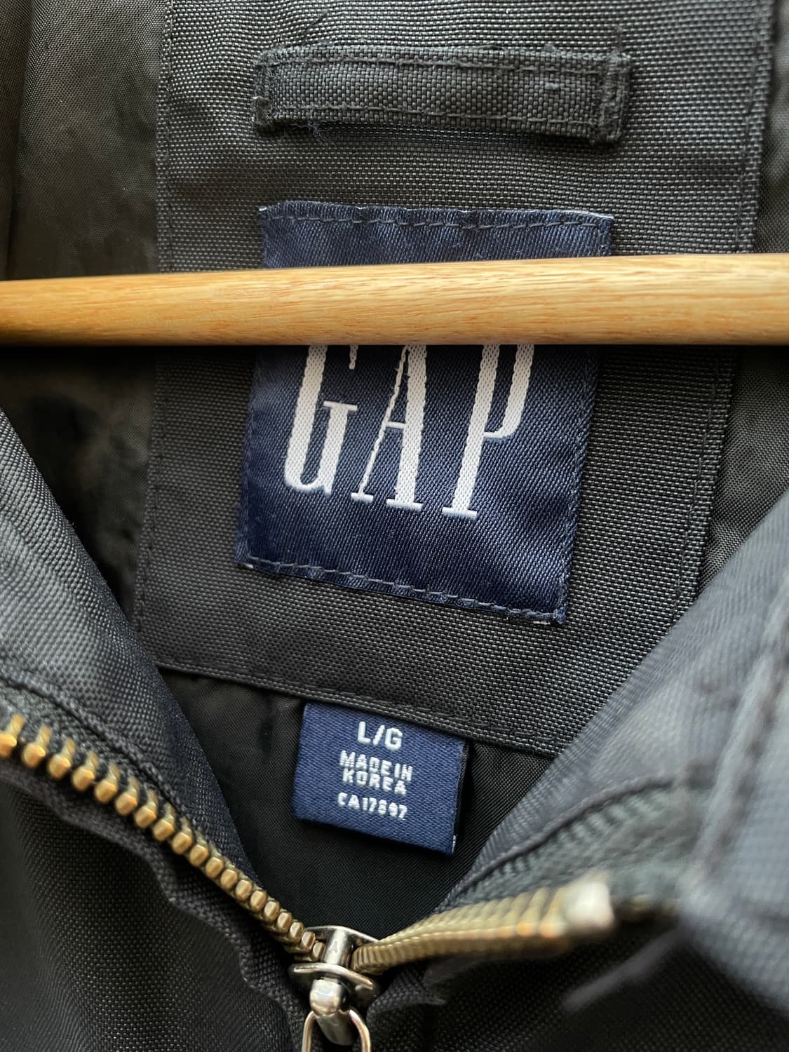 00s Old GAP Swing Top Black Jacket 상품이미지7