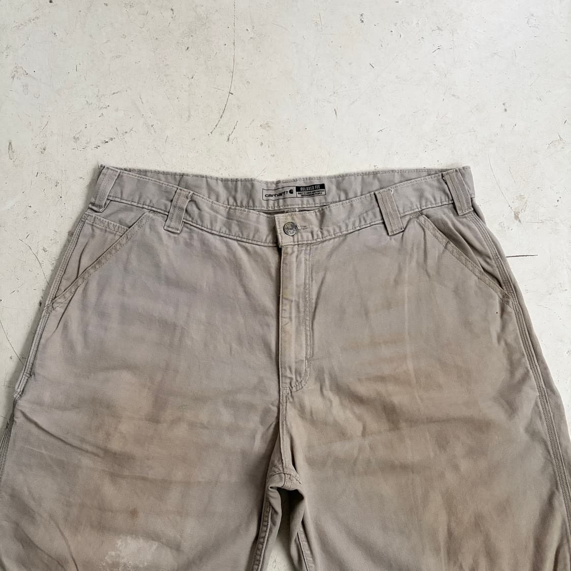 칼하트 빈티지 워크 반바지 38 상품이미지2