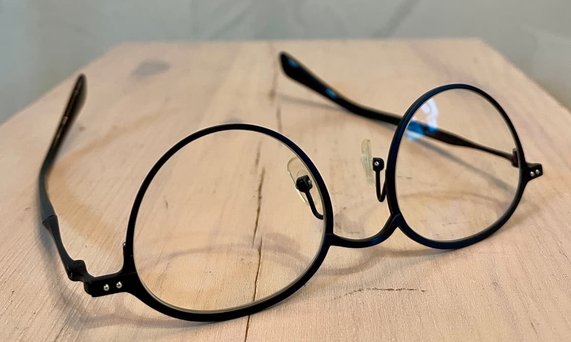 O&X New York 티타늄 원형 안경테 상품이미지5