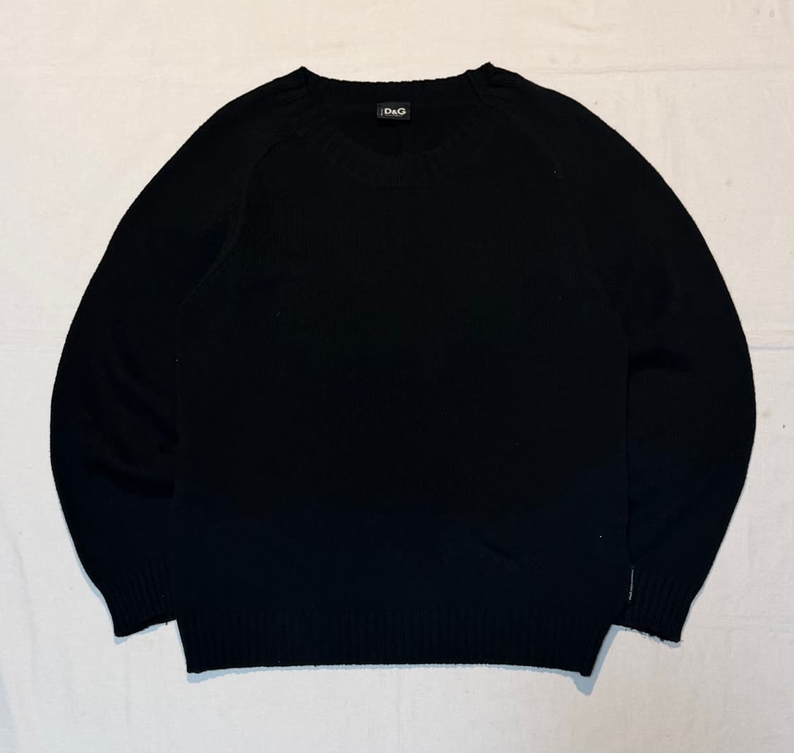 00s 돌체앤가바나 아카이브 니트 블랙 상품이미지1