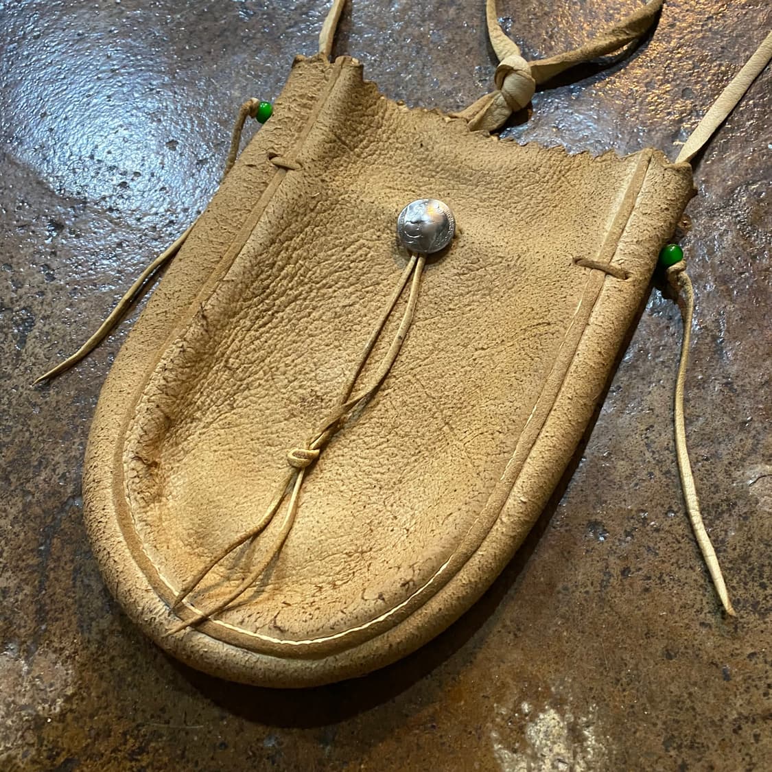 Vintage Deerskin pouch bag 상품이미지2