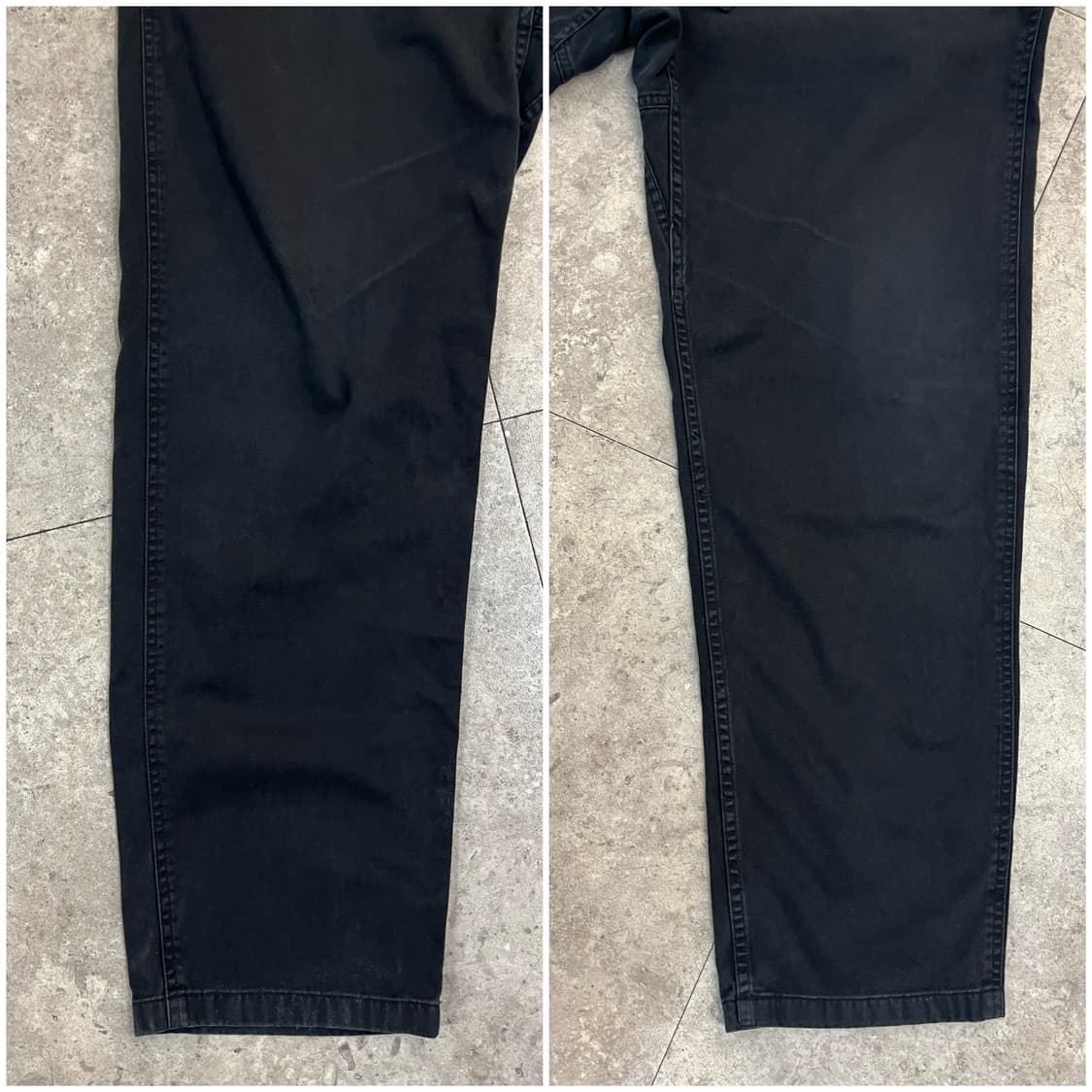 그라미치 코튼 팬츠 블랙 L #csz3750 상품이미지5