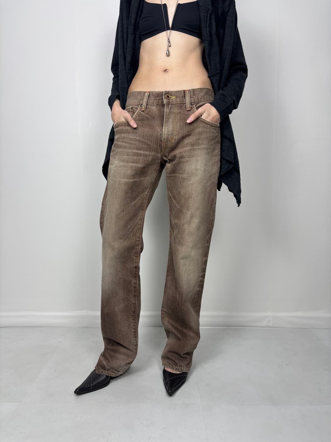 에드윈 워싱 데님 팬츠 상품이미지2