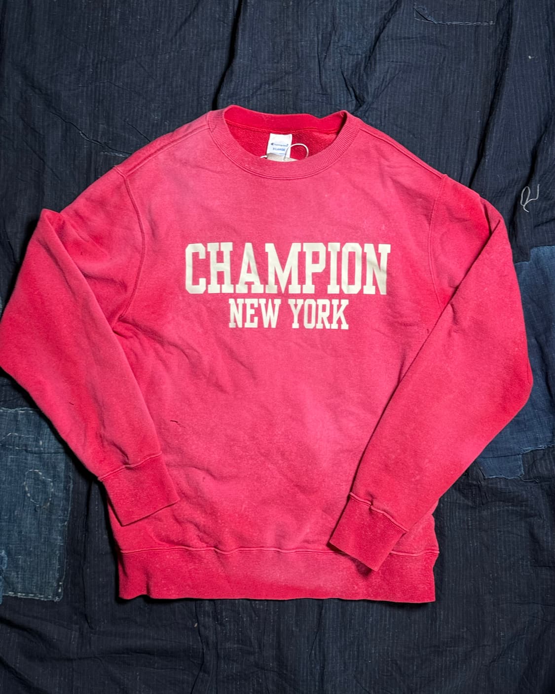 챔피온 페디드 뉴욕 스웻셔츠 XL 상품이미지1