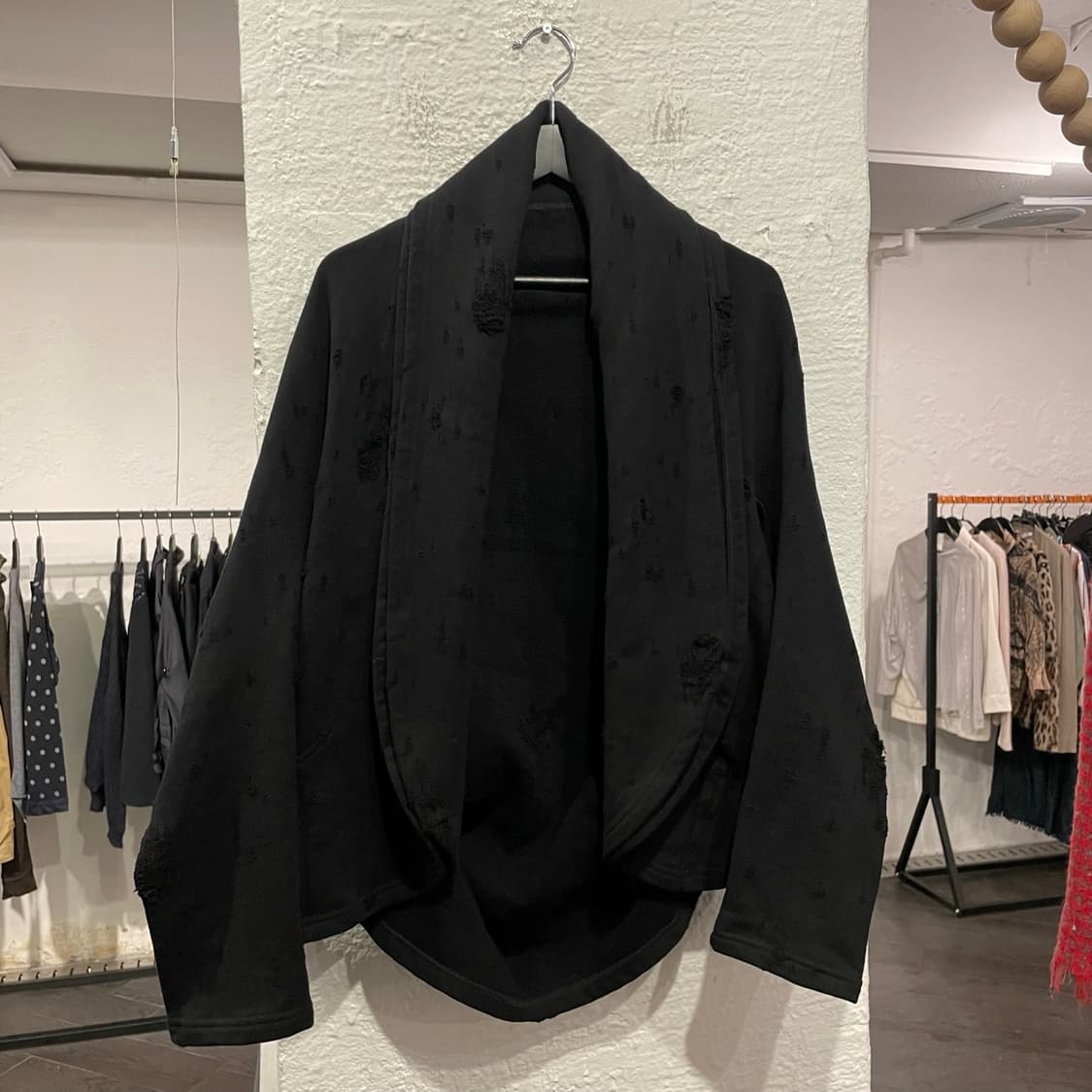 요지야마모토 레이어드 가디건 상품이미지1