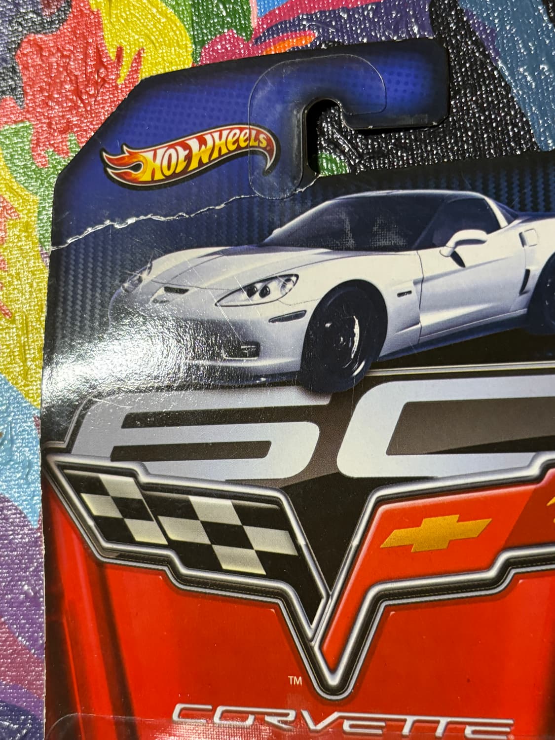 빈티지)미개봉) 핫휠 c6 콜벳 다이캐스트 인테리어 소품 상품이미지2