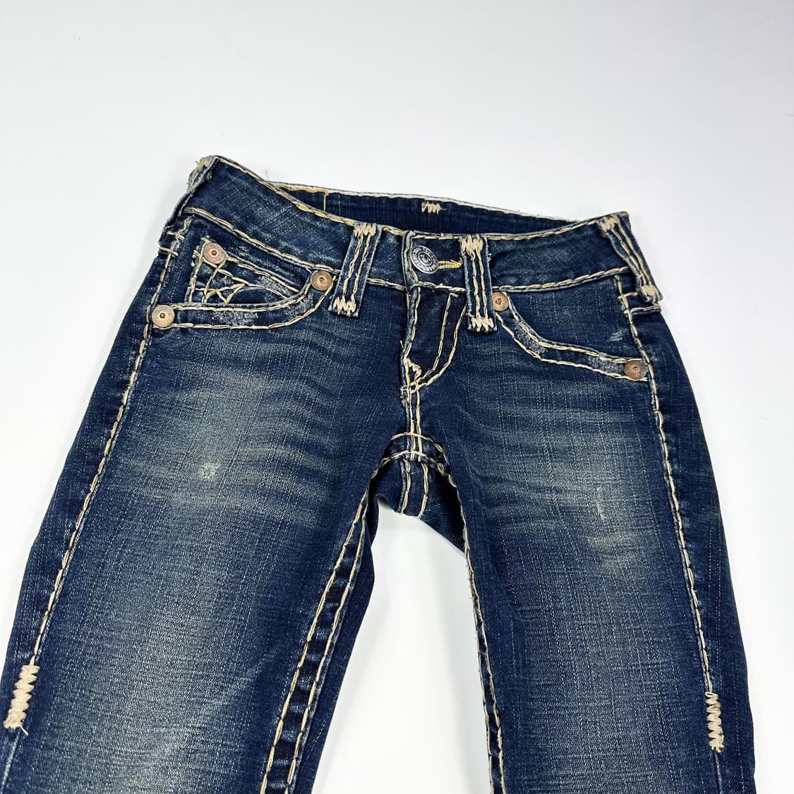 24 트루릴리전 USA 여성 로우라이즈 슬림 부츠컷 데님팬츠 상품이미지3