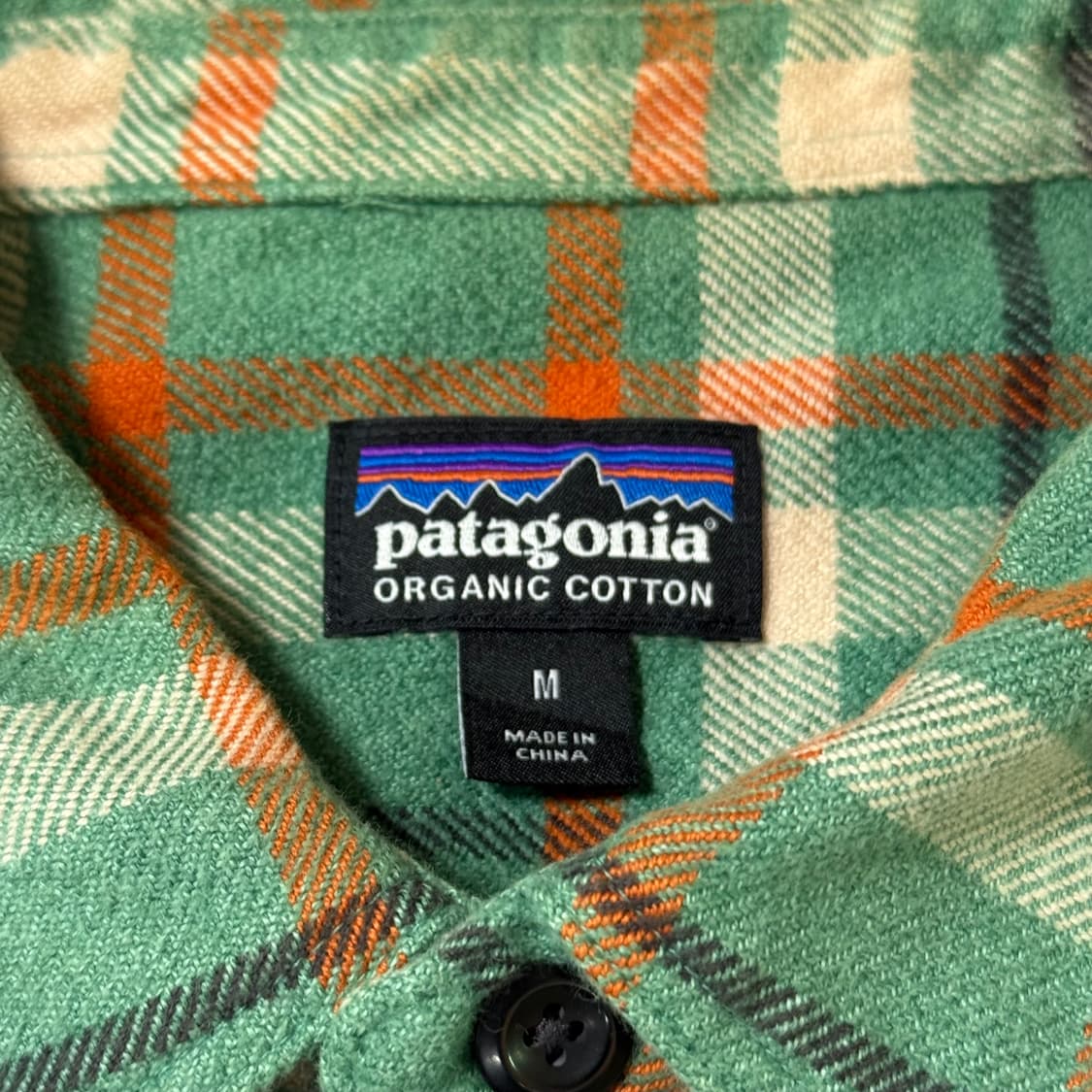 파타고니아 정품 체크 셔츠 남성용 M 상품이미지7