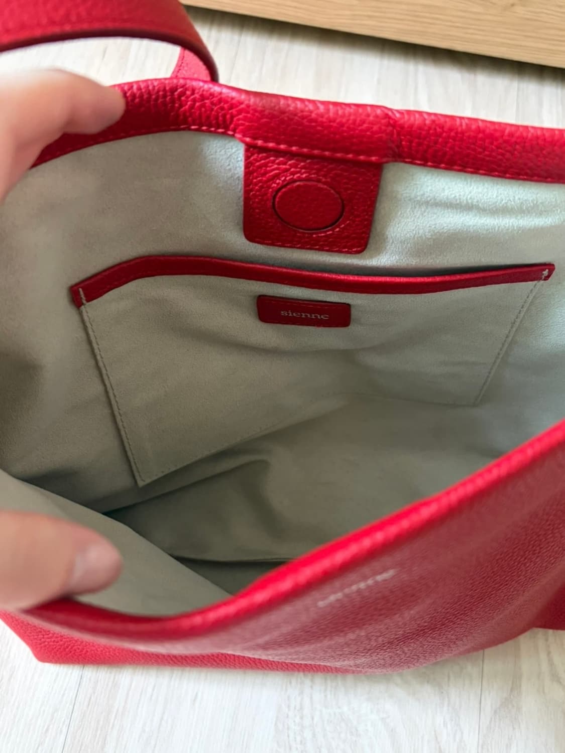 시엔느 에세이 백 레드 Essay bag  상품이미지4