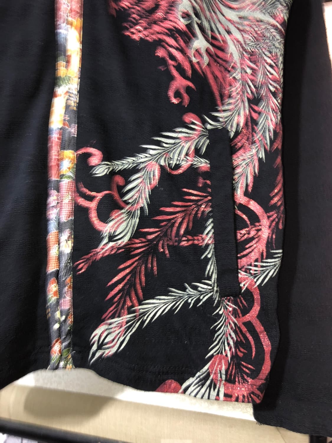 Oriental Pattern Pheonix Hood Zipup 상품이미지4