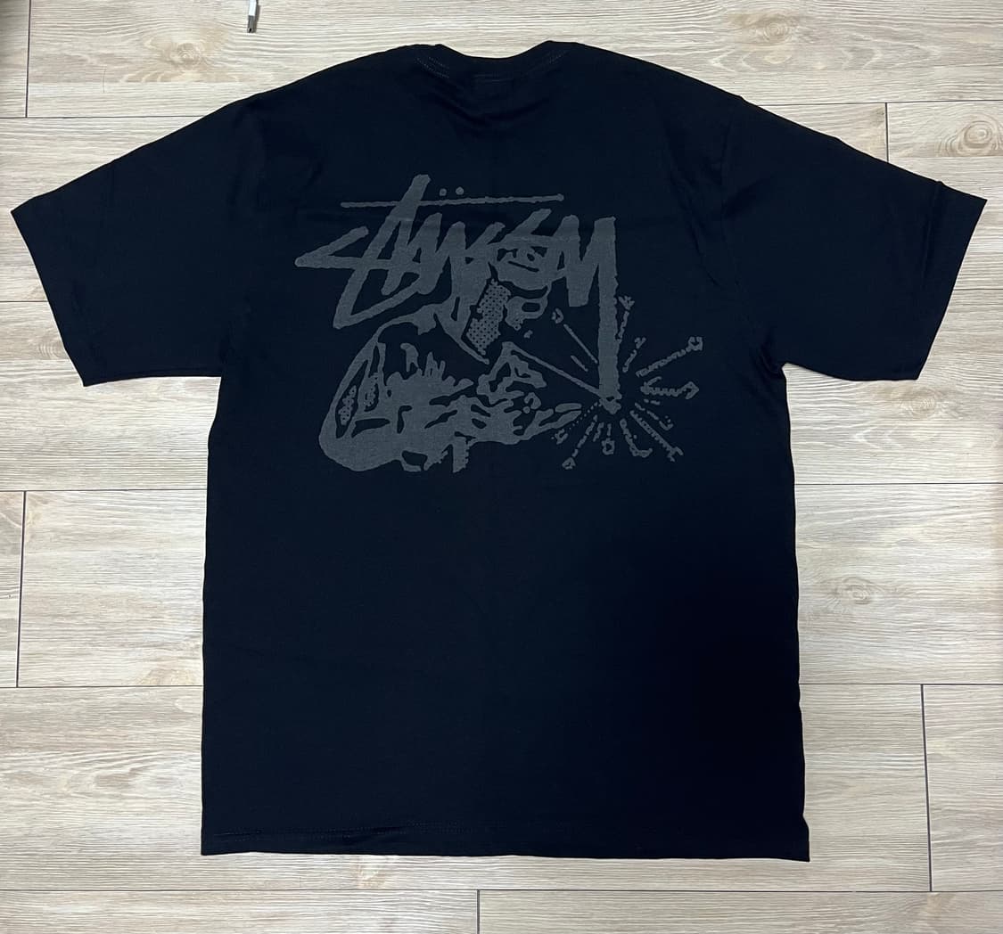 (Stussy) 스투시 웰더 티셔츠-블랙 상품이미지4