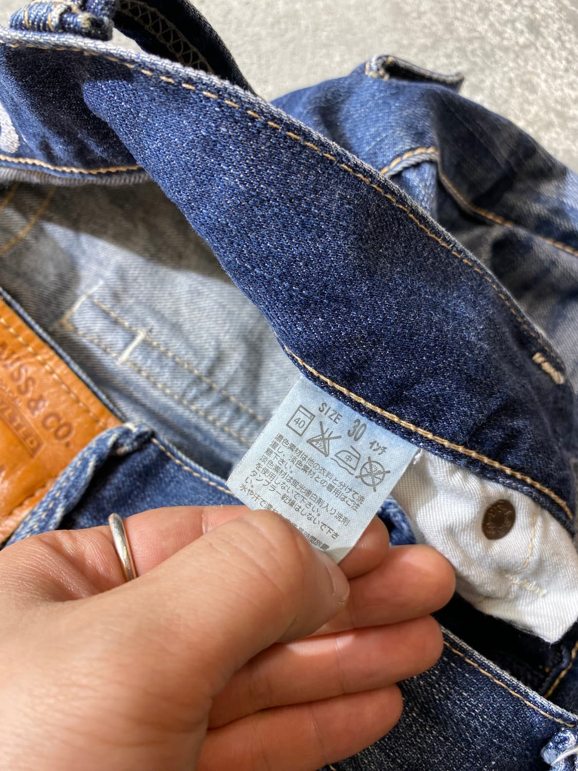 [30] 00s Levis 502 리바이스 스트레이트핏 데님팬츠 상품이미지8