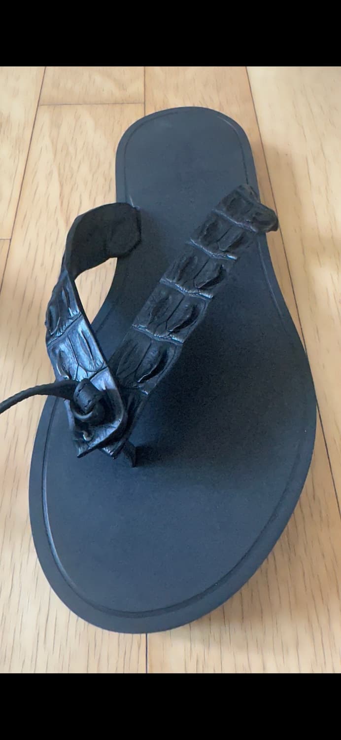 보테가 베네타 Bottega Veneta 악어가죽 쪼리 상품이미지6