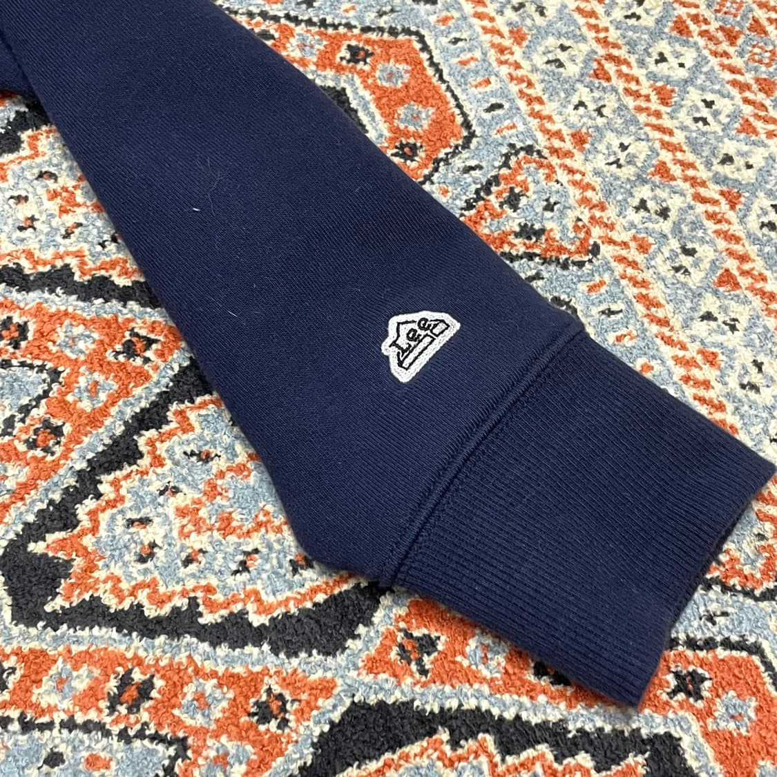 리 스펠로고 네이비 맨투맨 티셔츠 남성S 상품이미지3